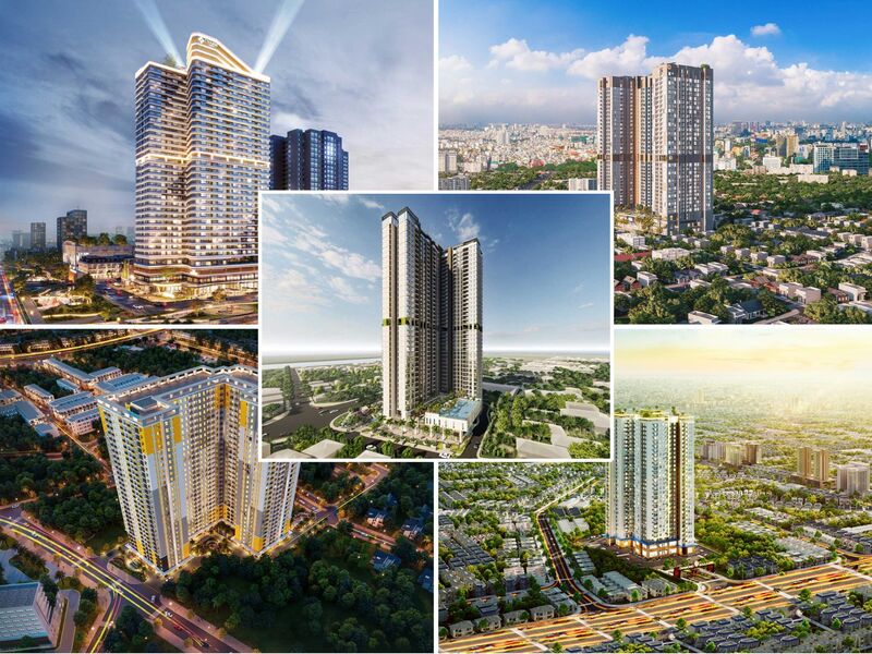 5 dự án bán căn hộ Dĩ An và Thuận An, Bình Dương